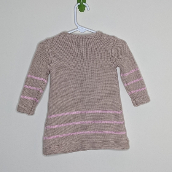 Cynthia Rowley Bunny Easter Knit Sweater Dress 3-6m - Picture 2 of 4